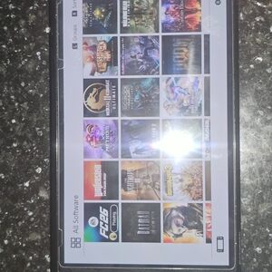 Nintendo Switch Console with Game Selection